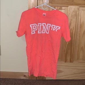 Womens neon pink top
